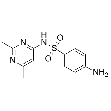 Sulfisomidin (Sulfaisodimidine) Chemische Struktur