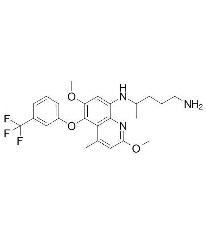 Tafenoquine (WR 238605)  Chemical Structure