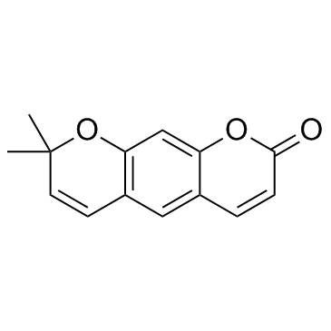 Xanthyletin 化学構造