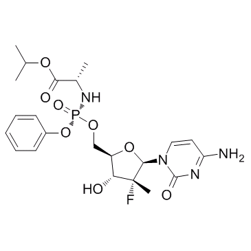 Sofosbuvir impurity J 化学構造