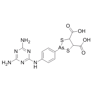 Melarsonyl (Melarsonic acid)  Chemical Structure