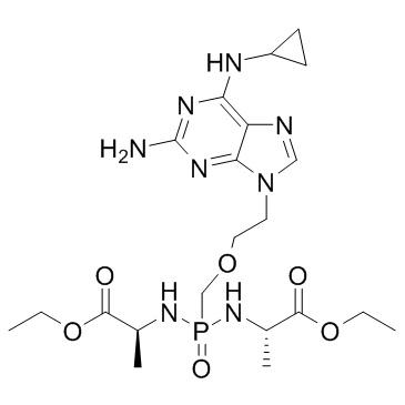 Rabacfosadine (GS-9219) Chemische Struktur