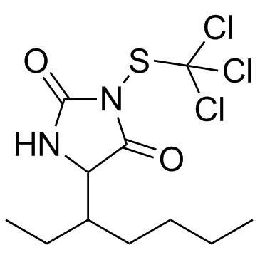 Chlordantoin (Clodantoin)  Chemical Structure