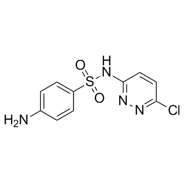 Sulfachloropyridazine (Sulfachlorpyridazine) Chemical Structure