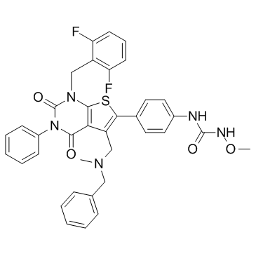 Sufugolix (TAK-013) 化学構造