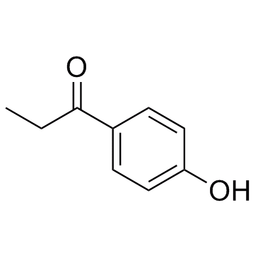 Paroxypropione (4'-Hydroxypropiophenone) 化学構造