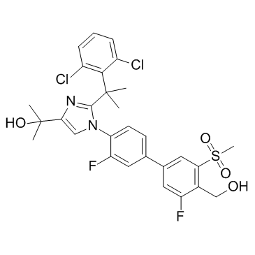 XL041 (BMS-852927)  Chemical Structure