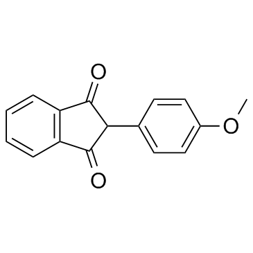 Anisindione  Chemical Structure