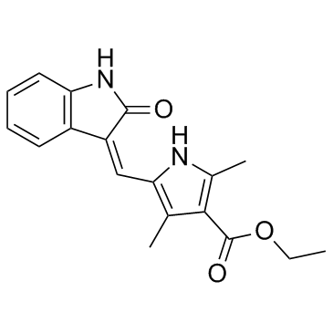 SU5408 (VEGFR2 Kinase Inhibitor I)  Chemical Structure