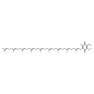 Coenzyme Q9 (Ubiquinone Q9) 化学構造