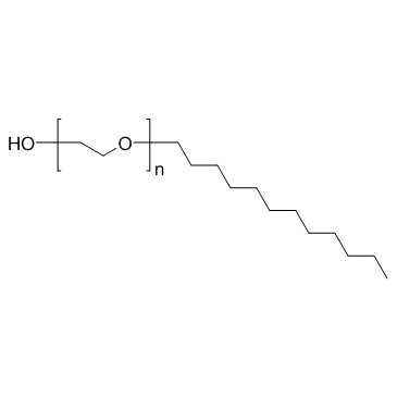 Polidocanol (Polyoxyethylene lauryl ether) Chemical Structure