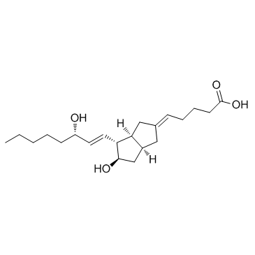 Carbacyclin (Carbaprostacyclin) التركيب الكيميائي