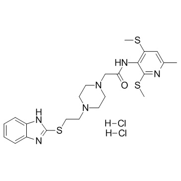 K-604 dihydrochloride التركيب الكيميائي