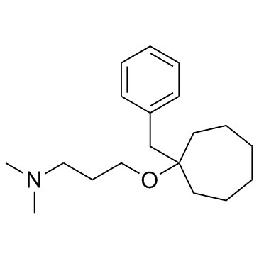 Benzcyclane (Bencyclane) Chemische Struktur