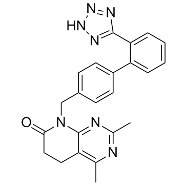 Tasosartan (WAY-ANA 756) Chemische Struktur