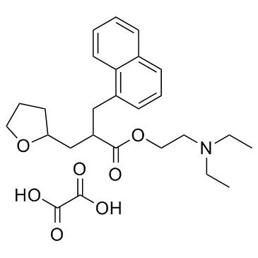 Naftidrofuryl oxalate (Nafronyl oxalate salt)  Chemical Structure