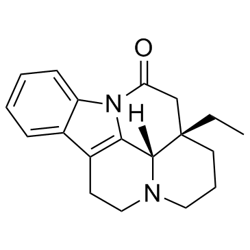 Vinburnine ((-)-Eburnamonine) Chemical Structure