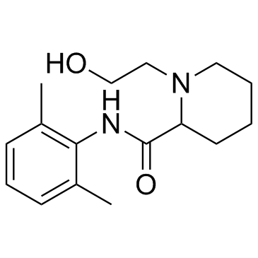 Droxicainide التركيب الكيميائي