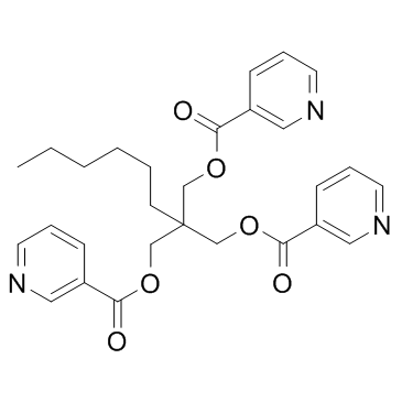 Hepronicate (Megrin) 化学構造