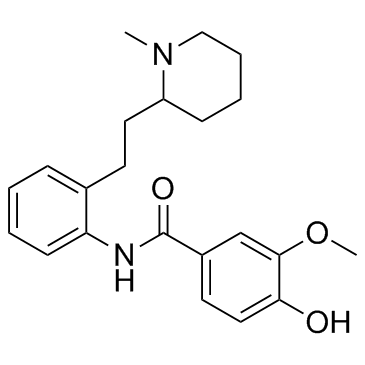 Modecainide (BMY 40327) Chemische Struktur