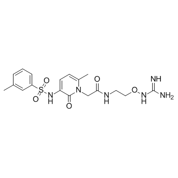 RWJ-445167 (3DP-10017) Chemische Struktur