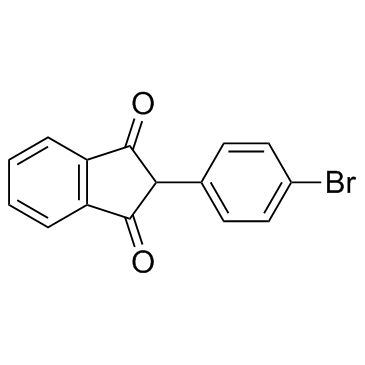 Bromindione (Fluidane) Chemical Structure