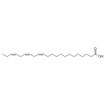 Docosatrienoic Acid (cis-13,16,19-docosatrienoic acid) 化学構造