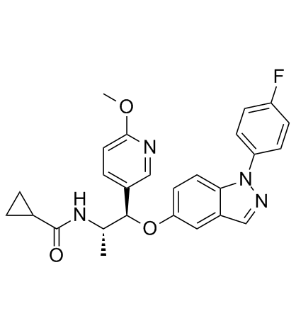 AZD2906  Chemical Structure