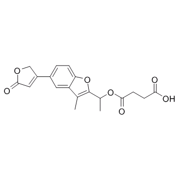 Benzofurodil (Benfurodil) Chemische Struktur