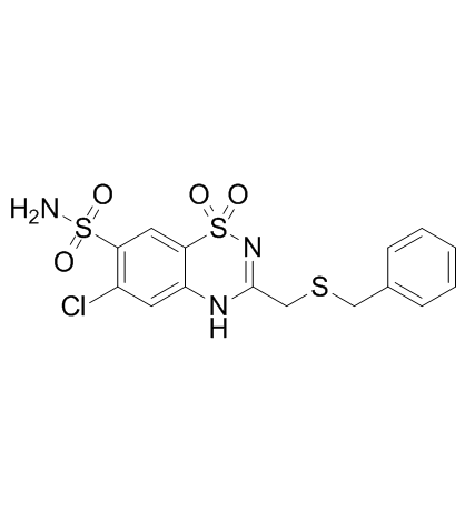 Benzthiazide التركيب الكيميائي