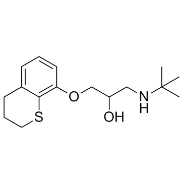 Tertatolol ((±)-Tertatolol) التركيب الكيميائي