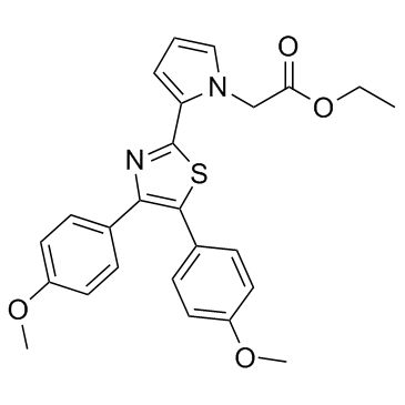 Pamicogrel (KBT3022) 化学構造