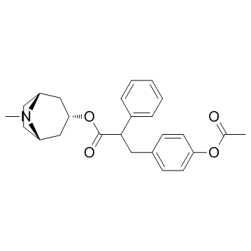 Tropodifene (Tropaphen) Chemische Struktur