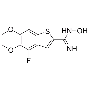 Anti-Heart Failure Agent 1  Chemical Structure