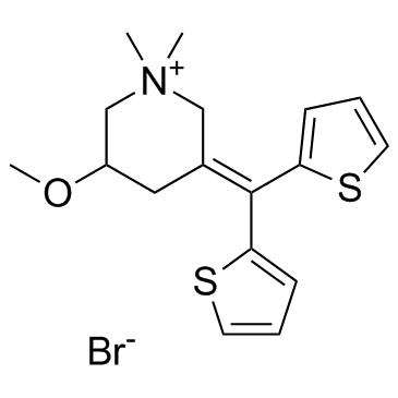 Timepidium bromide (Sesden) Chemische Struktur