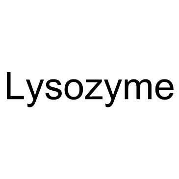 Lysozyme (Muramidase) Chemische Struktur