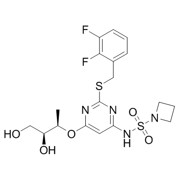 AZD-5069 Chemische Struktur