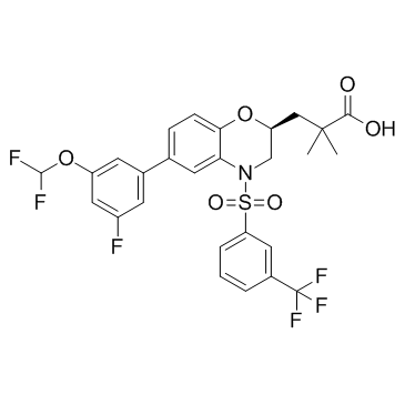 Cintirorgon (LYC-55716) 化学構造