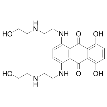 Mitoxantrone (mitozantrone)  Chemical Structure