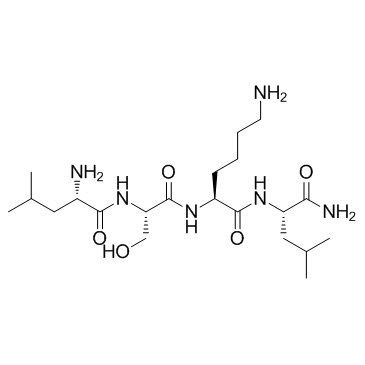 LSKL, Inhibitor of Thrombospondin TSP-1  Chemical Structure