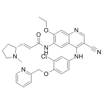 Pyrotinib (SHR-1258)  Chemical Structure