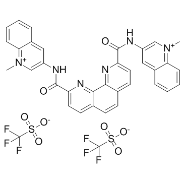 Phen-DC3 Trifluoromethanesulfonate (Phen-DC3 Triflate)  Chemical Structure