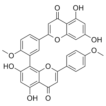 Isoginkgetin Chemische Struktur