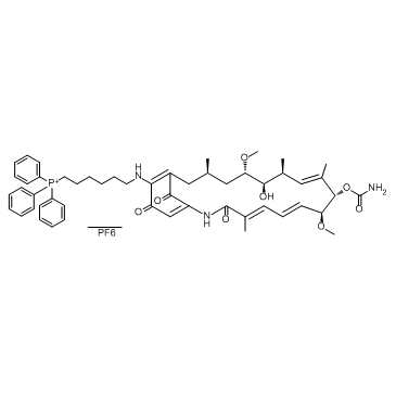 Gamitrinib TPP hexafluorophosphate التركيب الكيميائي