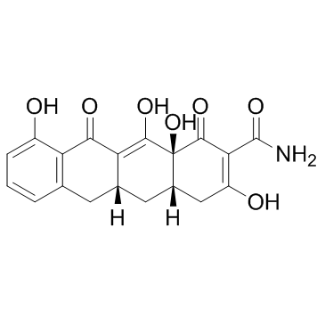 Incyclinide (CMT-3) التركيب الكيميائي