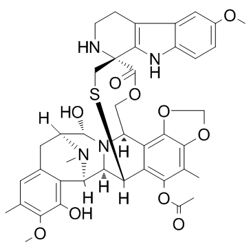 Lurbinectedin (PM01183) التركيب الكيميائي