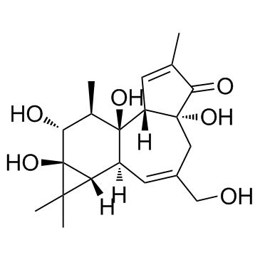 Phorbol (4β-Phorbol) Chemische Struktur