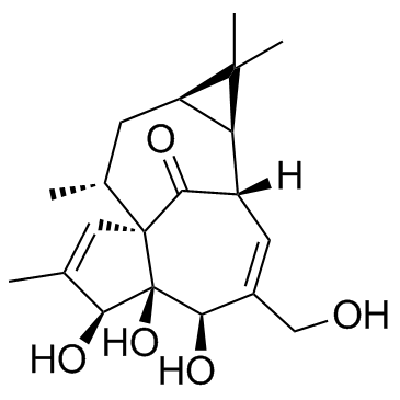 Ingenol ((-)-Ingenol)  Chemical Structure