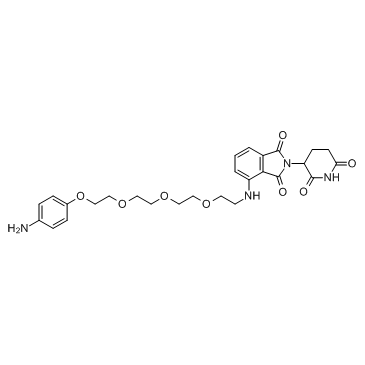 E3 Ligase Ligand-Linker Conjugates 2  Chemical Structure