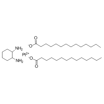 Miriplatin (SM-11355) التركيب الكيميائي